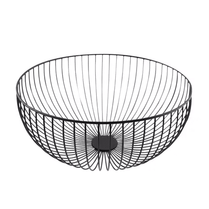 Point virgule Wire mand 35 cm zwart