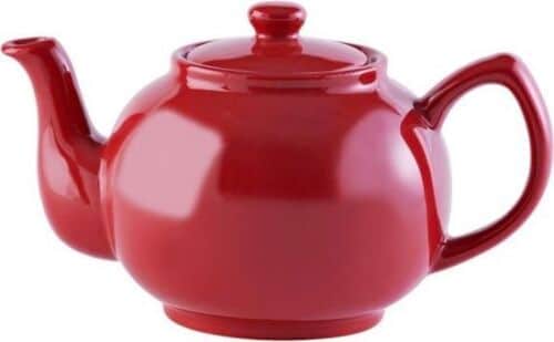 Price & kensington Theepot glanzend rood