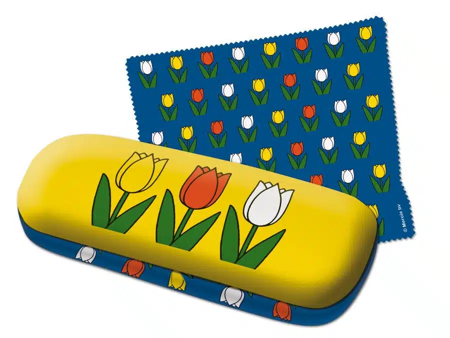 Brillenkoker Dick Bruna tulpen