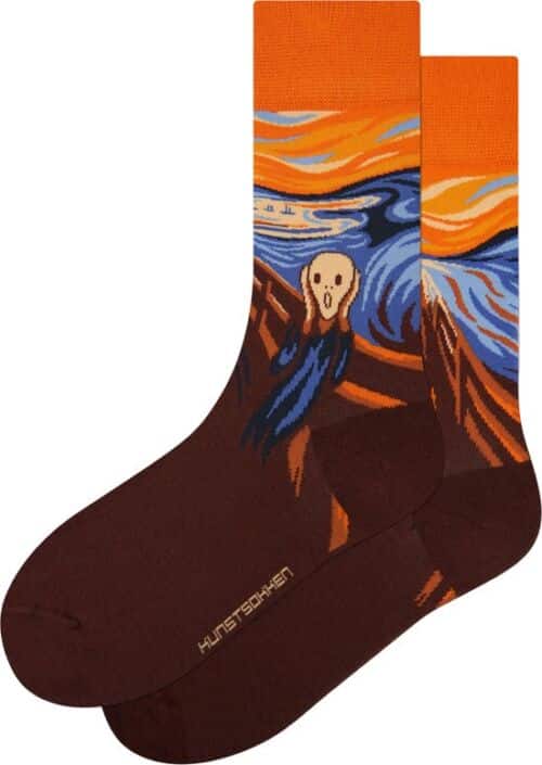 Kunstsokken The scream 41-46